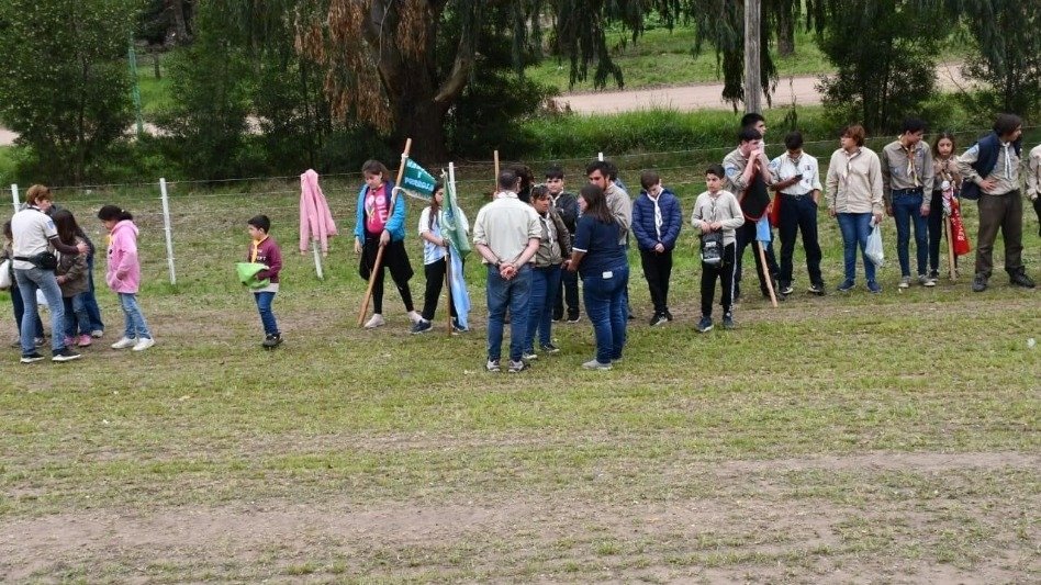 El Grupo Scout San José participó de encuentro en Polvaredas